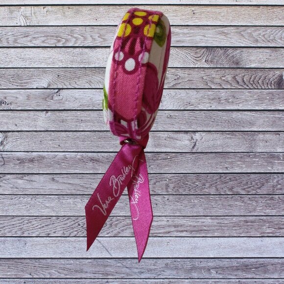 Vera Bradley Lilli Belle Quilted Retractable Measuring Tape Classic Colorful - Picture 3 of 5